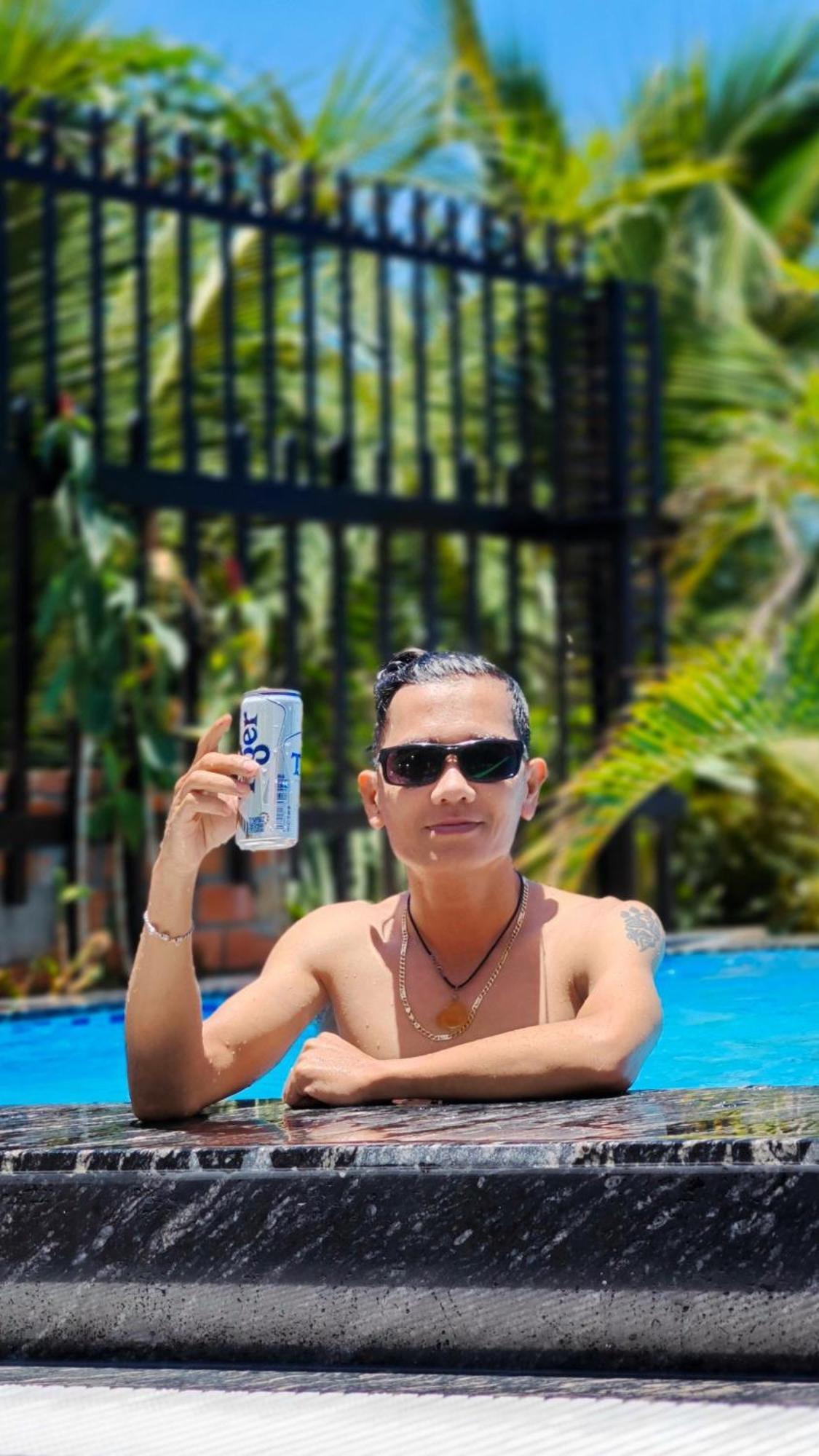 An Vinh Analog House - Le Bonheur Hotel Ap Thien Phuoc Bagian luar foto
